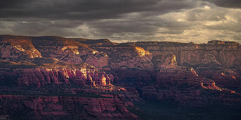 Landscape Photograph - Drama In The Desert by Jon Snyder