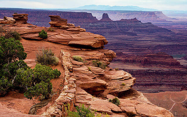 Dramatic Red Rock Canyon Wall Art