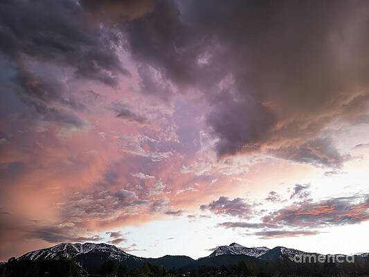 Reno Wall Art featuring the photograph Dramatic Sierra Nevada Sunset by Ron Long Ltd Photography