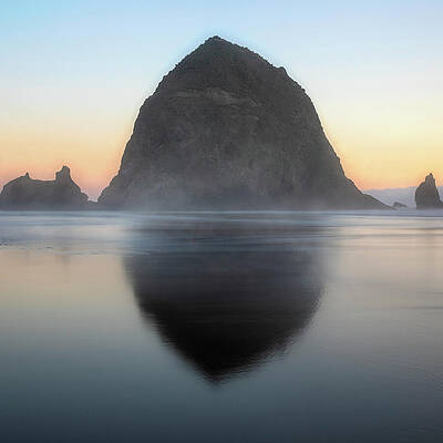 Monolith at Sunset Wall Art