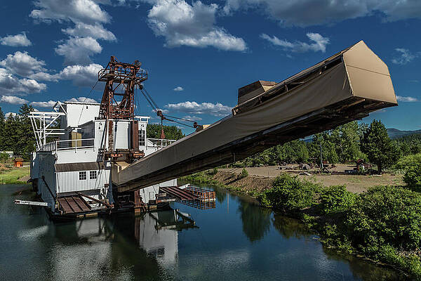 Oregon Photograph - Dredge Up History--1 by Tim Lyden