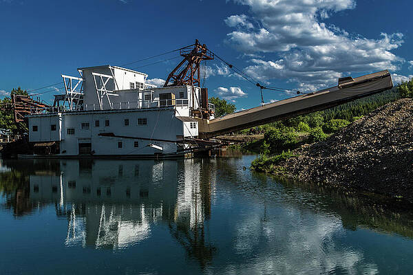 Oregon Photograph - Dredge Up History--2 by Tim Lyden