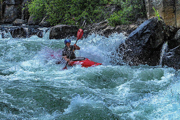 Oregon Photograph - Dropping The Deschutes by Tim Lyden