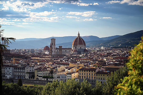 Italy Wall Art featuring the photograph Duomo From Above by Steven Nelson