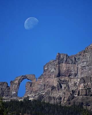Landscape Photograph - Eagle And Halfmoon by Alden White Ballard