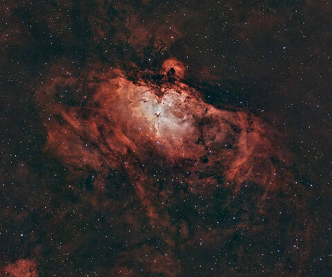 Nebula Photograph - Eagle Nebula by Brian Weber