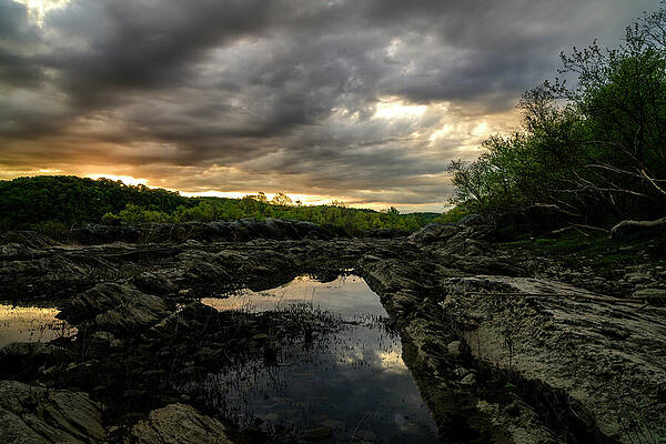 Pennsylvania Photograph - Early Morning Reflections In The River Valley by Anthony Hightower