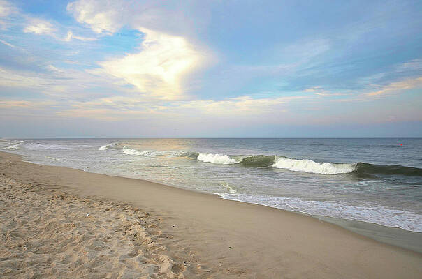 Early Summer Evening Reflections on the Jersey Shore by Matthew DeGrushe