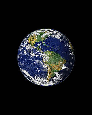 Humor Wall Art featuring the digital art Earth-Globe by Flippin Sweet Gear