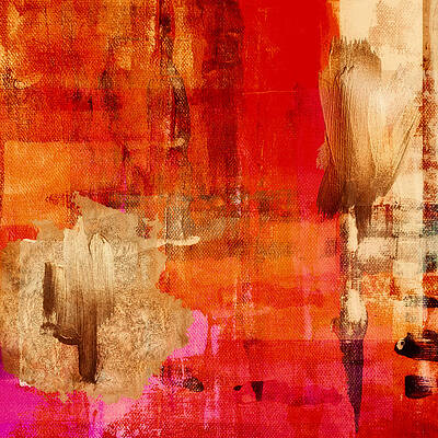 Abstract Digital Art - Earthen by Canessa Thomas