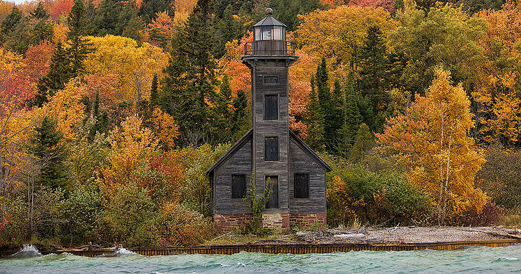 Wall Art featuring the photograph East Channel Light House by Alberto Audisio