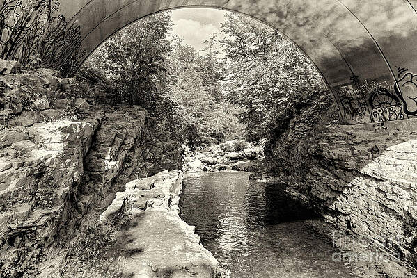 Water Wall Art featuring the photograph East Middlebury Vermont Gorge by Eric Killorin