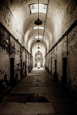 Pennsylvania Photograph - Easter State Penitentiary Cell Block by Anthony Hightower