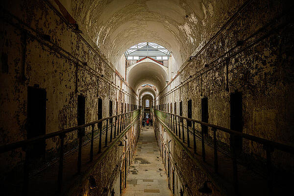 Pennsylvania Photograph - Echoes Of Cellblock #7, Philadelphia, Pennsylvania by Anthony Hightower