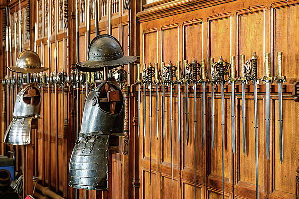 David Photograph - Edinburgh Castle Armor by David Hart