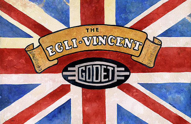 Painting - Egli Vincent by Grant Nixon