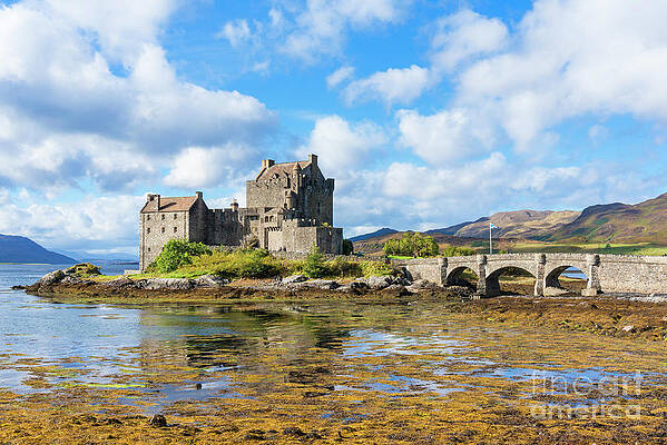 Dramatic Photograph - Eilean Donan Castle, Scotland by Neale And Judith Clark