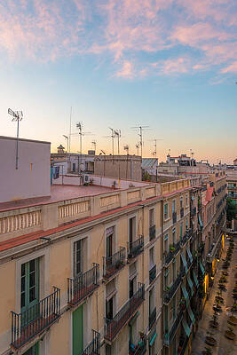 Spain Wall Art featuring the photograph El Raval Dawn by Slow Fuse Photography