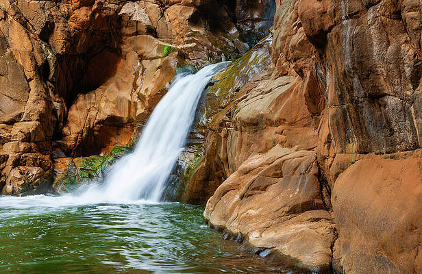 Photograph - El Salto Waterfall Near Manzanillo Mexico by Tommy Farnsworth