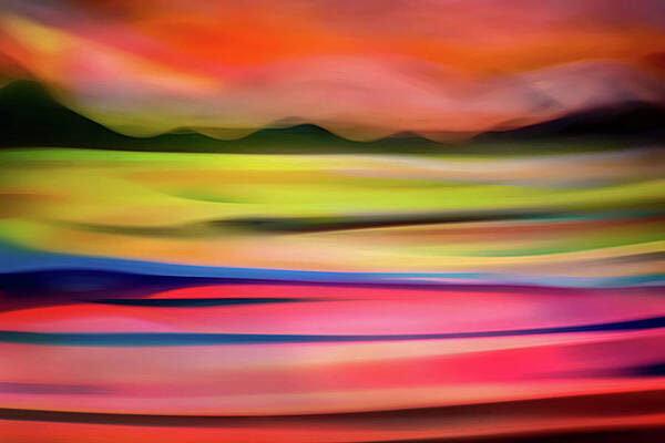 Vibrant Photograph - Electric Slocan by Ursula Abresch