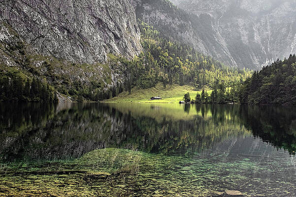 Large Wall Art featuring the photograph Emerald Garden by Todd Wilkinson