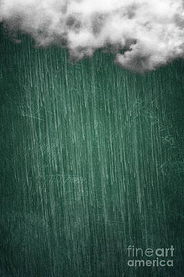 Emerald Rainfall Digital Art