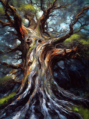 Enchanted Ancient Tree by Ursula Abresch