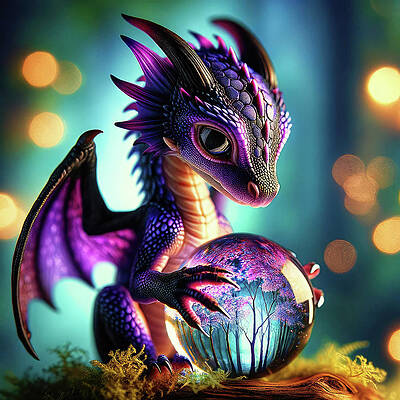 Digital Art - Enchantment In Miniature by Bill and Linda Tiepelman