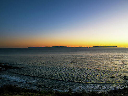 Wall Art featuring the photograph End Of Day Over The Channel by Joe Schofield