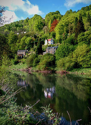 Serene Countryside by the River Photograph
