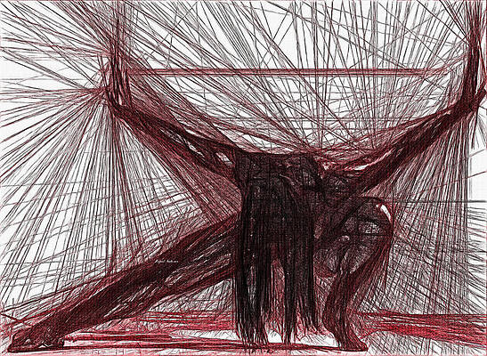 Modern Wall Art featuring the drawing Enough Is Enough by Rafael Salazar