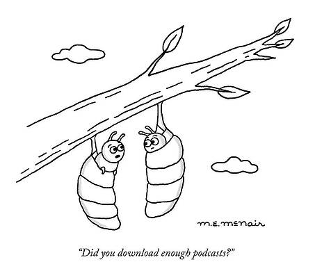 Caterpillars Discuss Podcast Downloads Wall Art
