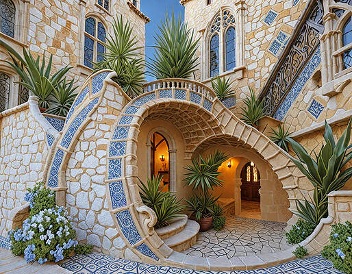 Blue Digital Art - Entrance To The Underground by Eris And AI