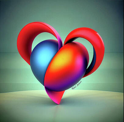 Entwined Hearts by Rafael Salazar