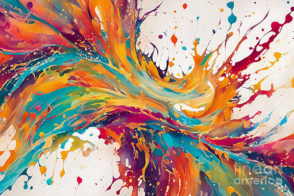 Blue Wall Art featuring the painting Ephesians 4 22-24. Transformed In Truth by Mark Lawrence