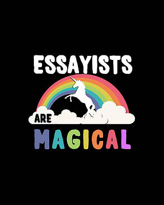 Magical Wall Art featuring the digital art Essayists Are Magical by Flippin Sweet Gear