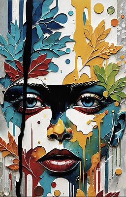 Nature Wall Art featuring the digital art Essence Unveiled by Rafael Salazar