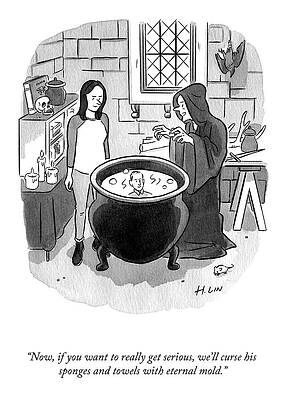 Hood Drawing - Eternal Mold by Hartley Lin