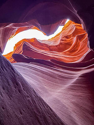 Breathtaking Sandstone Canyon Photograph