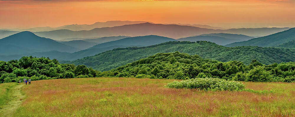Tennessee Photograph - Evening At The Summit by Marcy Wielfaert