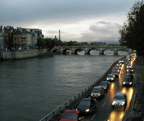 Wall Art featuring the photograph Evening On Pont Au Change by Joe Schofield