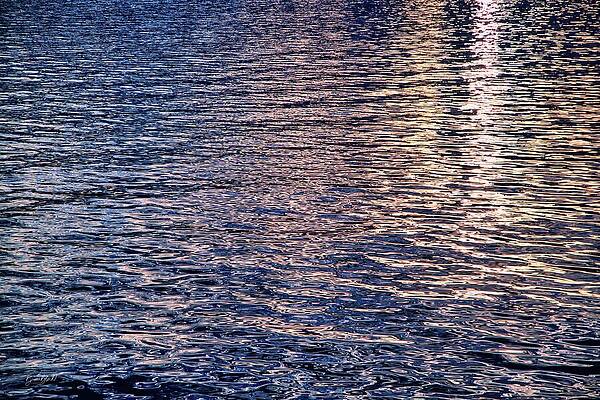 Serene Photograph - Evening Reflections by Bruce Block