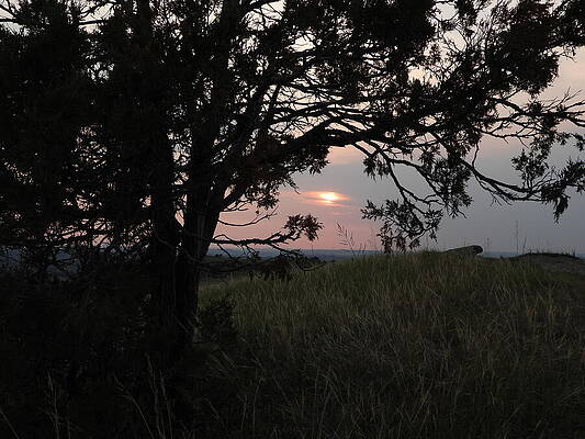 Serene Wall Art featuring the photograph Evening View 5 by Amanda R Wright