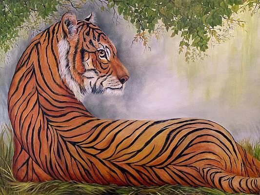 Wall Art featuring the painting Ever Vigilant by Barbara Landry