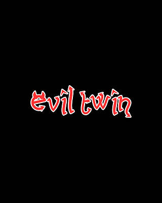 Costume Digital Art - Evil Twin Easy Halloween Costume by Flippin Sweet Gear