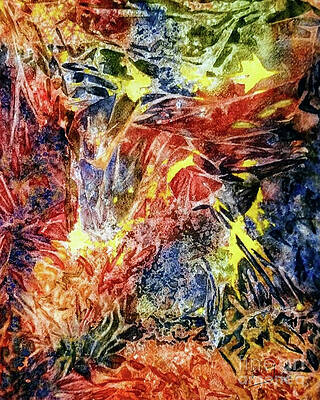 Wall Art featuring the painting Existence by Eileen Kelly