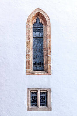 Germany Wall Art featuring the photograph Exterior Church Windows, Germany by Tatiana Travelways