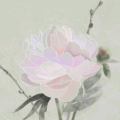 Still Life Wall Art featuring the digital art Extravagance by Gina Harrison