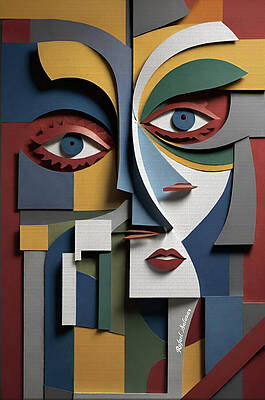 Modern Wall Art featuring the digital art Eyes Of The Architect by Rafael Salazar