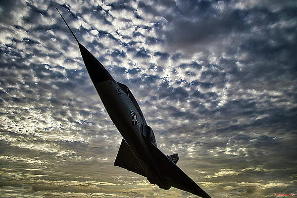 Bicycle Wall Art featuring the digital art F 106 Delta Dart Display by Rene Vasquez